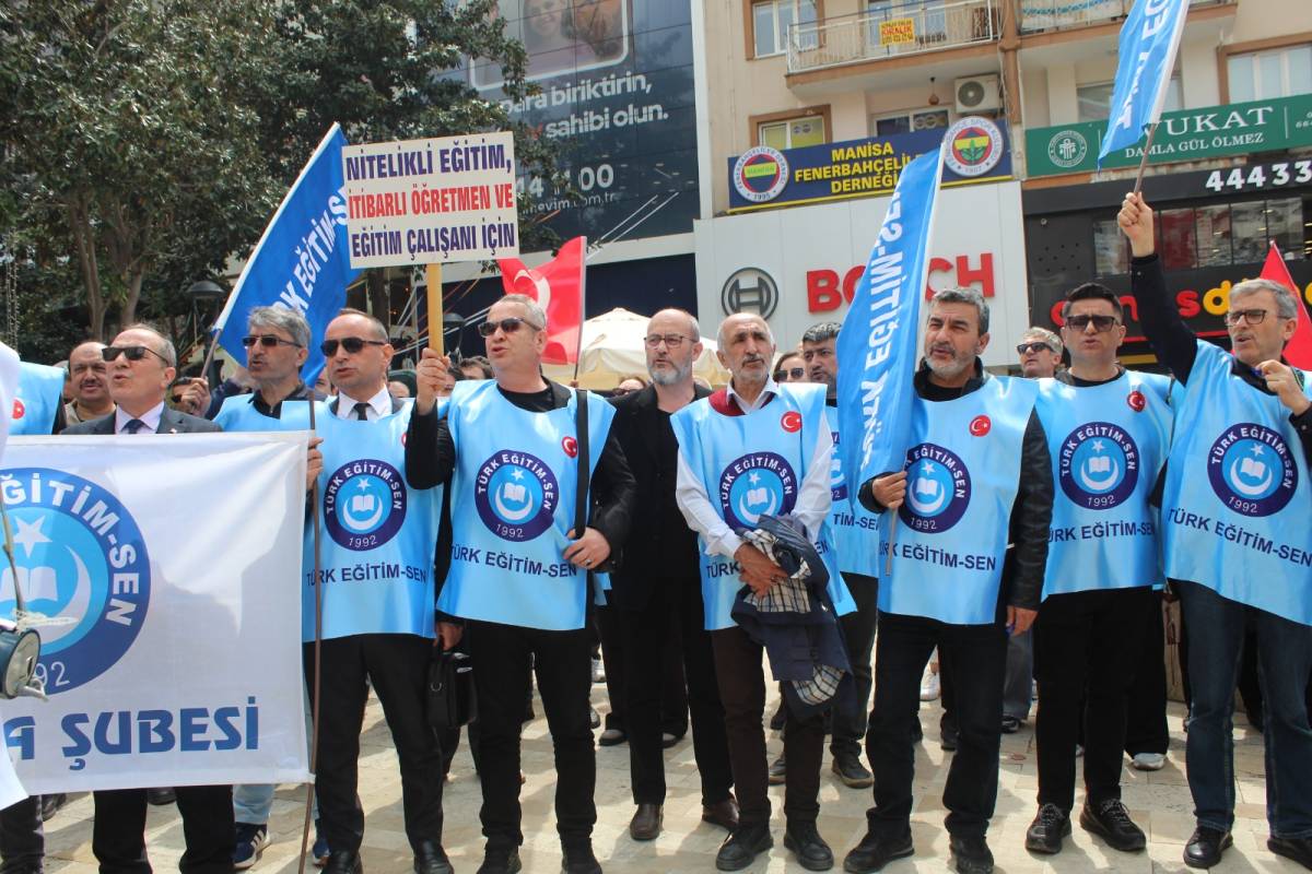 Manisa’da Eğitimde Şiddete Tepki Büyüyor