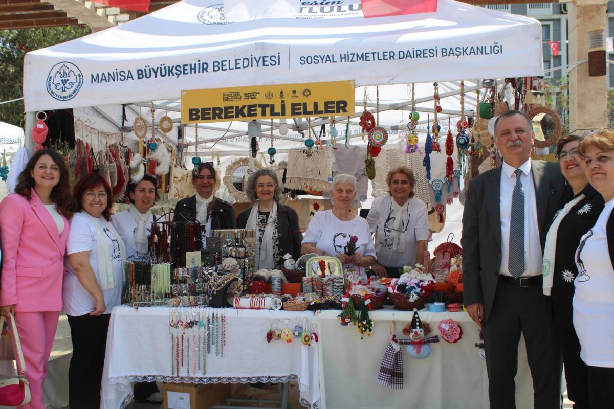 Manisa’da Kadın Emeği Görücüye Çıktı