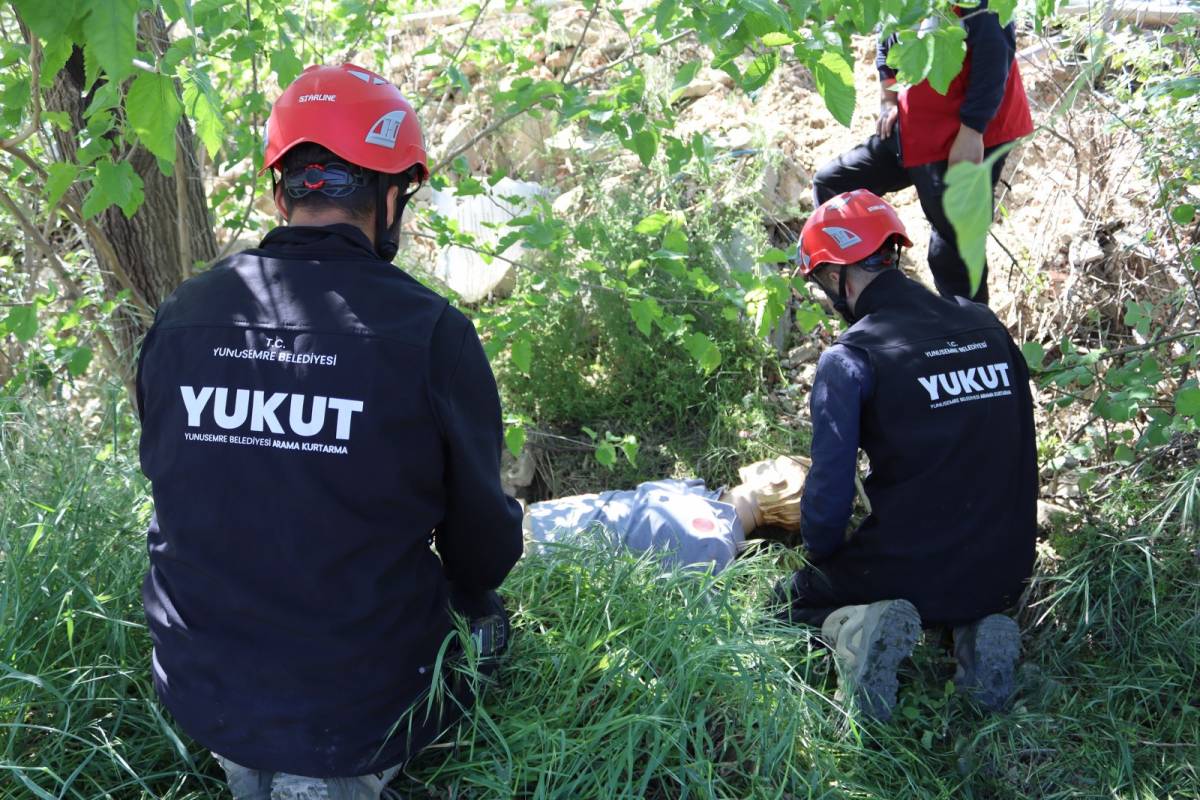 YUKUT, Alaşehir’de Afet Tatbikatında Görev Aldı
