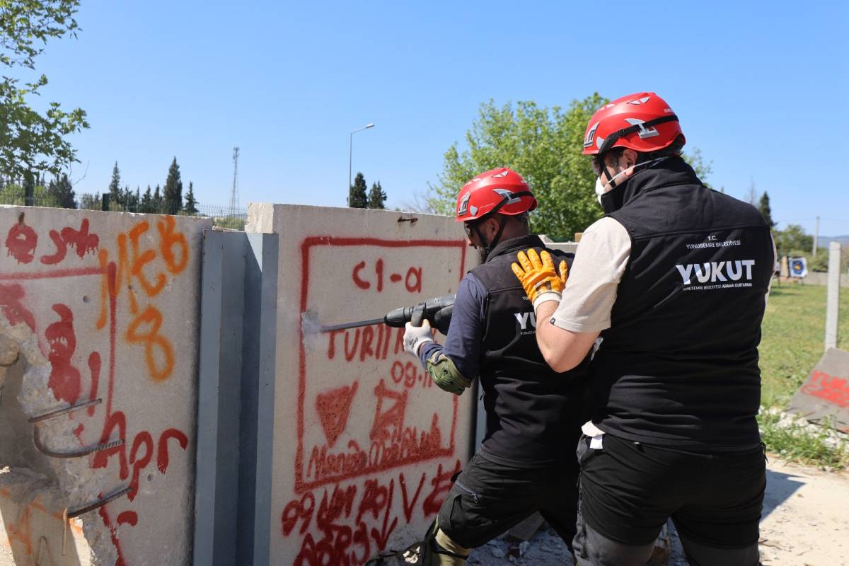 YUKUT, Alaşehir’de Afet Tatbikatında Görev Aldı