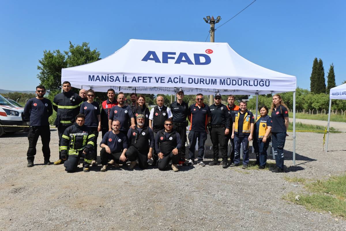 YUKUT, Alaşehir’de Afet Tatbikatında Görev Aldı