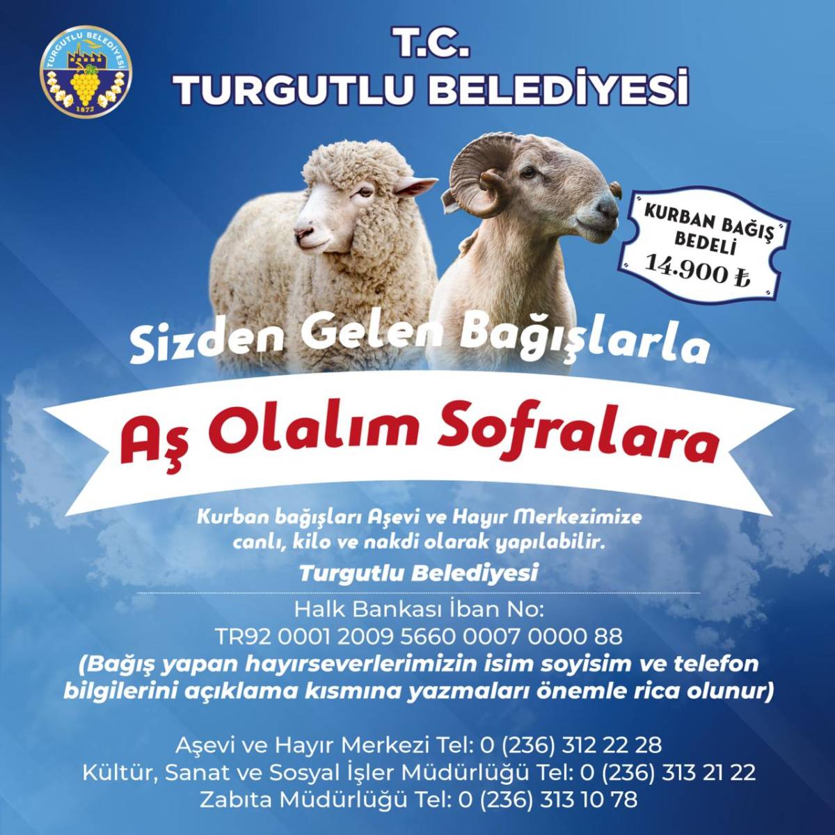 Turgutlu’da Kurban Bağışı Kampanyası Başladı
