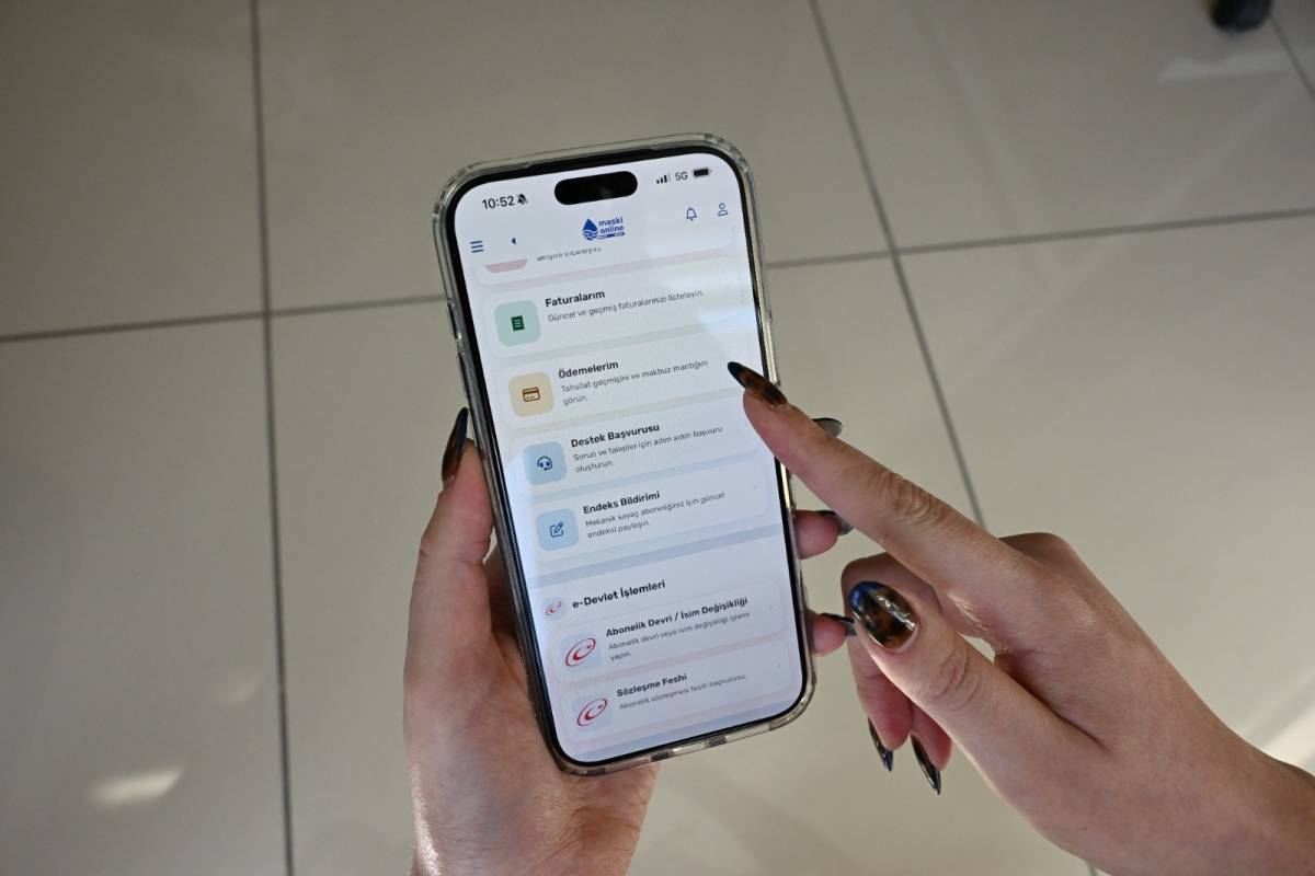 MASKİ Online Mobil Uygulaması Hizmete Girdi