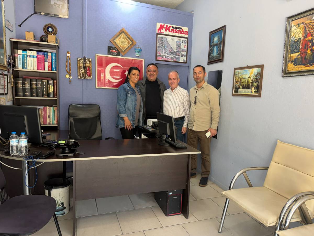 Gazeteciler Cemiyeti’nden Haber Kasaba’ya Ziyaret